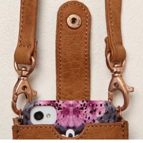 Red Free People Distressed Leather Festival Bag XS crossbody New w Store Tags - Picture 15 of 15